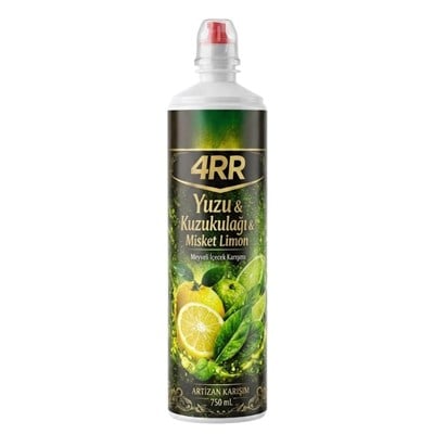 4RR Yuzu - Kuzu Kulağı & Misket Limon Aromalı Tropikal İçecek Karışımı 750 ml