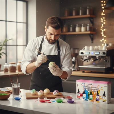 Dr. Gusto 5li Likit Su Bazlı Gıda Boyası - Sarı, Kırmızı, Mavi, Mor, Yeşil 60 gr