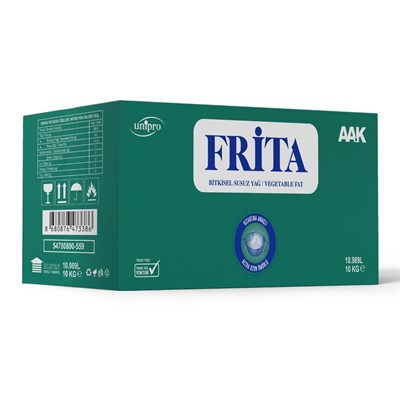 AAK Frita Kutulu 10 kg Profesyonel Kızartmalık ve Pastacılık Yağı / Endüstriyel Kullanım