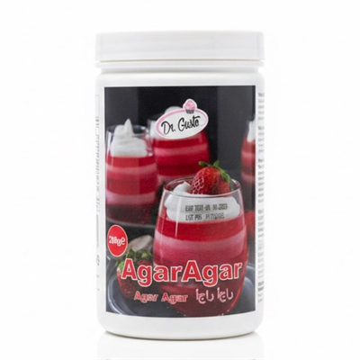 Agar Agar 200 Gr – Bitkisel Jel Kıvam Verici 900 Bloom