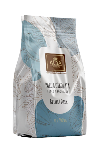 Alba Bitter Parça Çikolata 1 kg