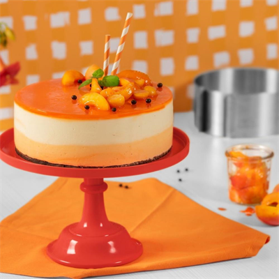 Efe Pastacılık Ayarlanabilir Paslanmaz Çelik Yuvarlak Pasta Çemberi Ø15 - 30 cm | 9 cm Yükseklik