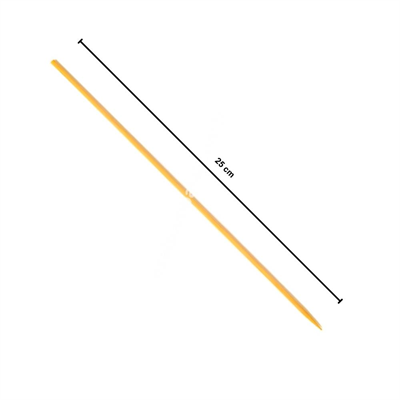 Efe Pastacılık Bambu Çöp Şiş 25 cm - 100lü | Barbekü, Sunum, Parti ve Mutfak Kullanımı için