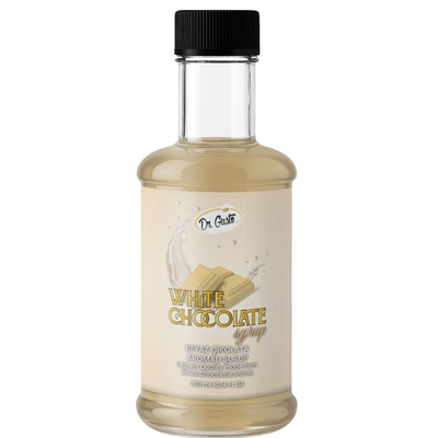 Dr. Gusto Beyaz Çikolata Kokteyl Şurubu 300 cc - Yoğun Aromalı İçecek, Kahve ve Tatlı Şurubu