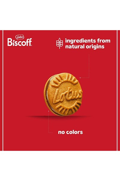 Biscoff Çikolata Kremalı Sandviç Bisküvi 150 Gr X 3 Adet