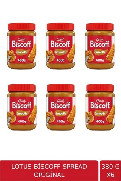 Biscoff Spread Original 400 gr X 6