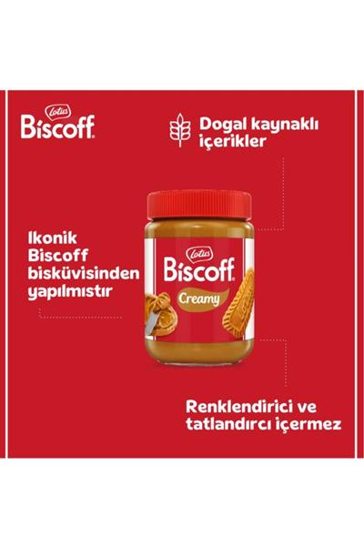 Lotus Biscoff Sürülebilir Karamelize Bisküvi Ezmesi - 400 gr x 2 adet