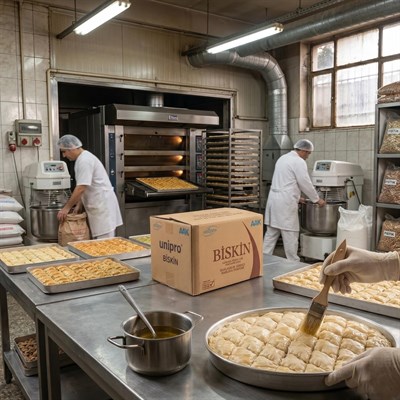 AAK Biskin Baklavalık Sade 20 kg - Profesyonel Fırıncılık ve Baklava Yağı