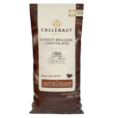 Callebaut C823 Sütlü Kuvertür Drop Çikolata 10 kg