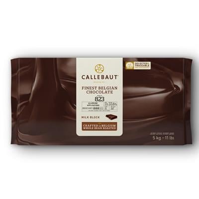 Callebaut 823 Sütlü Blok Çikolata 5 Kg