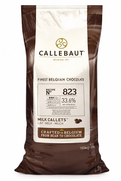 Callebaut 823 Sütlü Kuvertür Drop Çikolata 10 kg