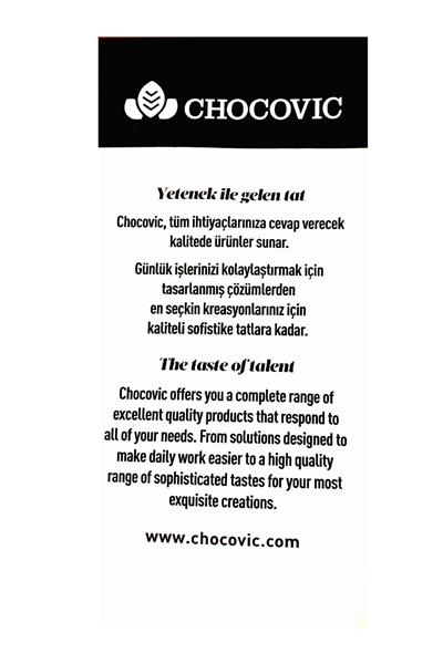 Chocovic Bitter Kuvertür Çikolata 2,5 kg