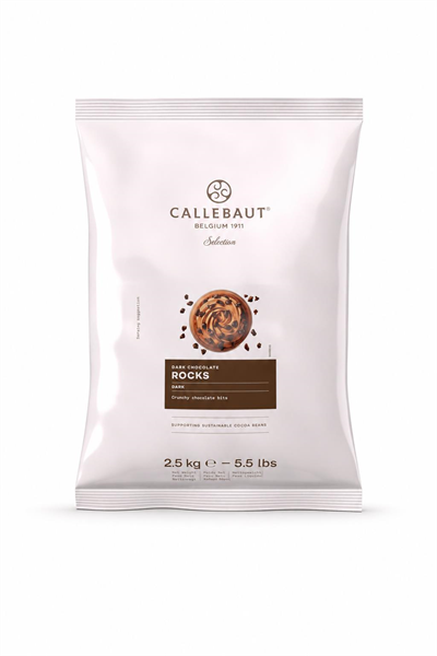 Callebaut Chocrocks Bitter Parça Çikolata 4–7 mm 2,5 Kg