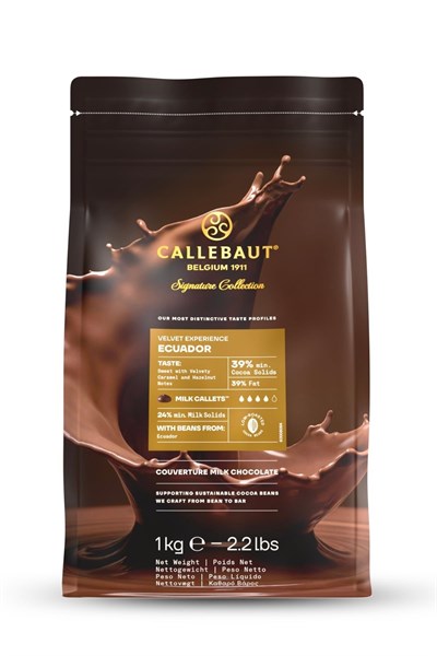 Callebaut Signature Collection Ecuador Sütlü Çikolata 1 kg