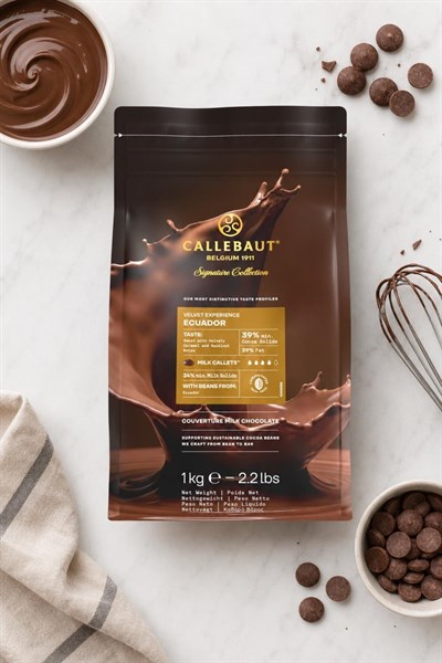 Callebaut Signature Collection Ecuador Sütlü Çikolata 1 kg