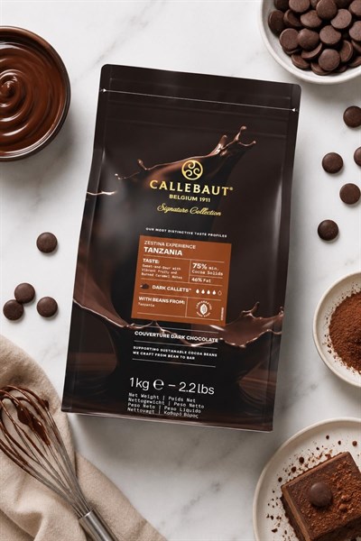 Callebaut Signature Collection Zestina Tanzania Bitter Çikolata 1 kg