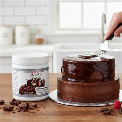 Çikolatalı Jöle 250 g – Pasta, Tatlı ve Cheesecake Üzeri Parlak Kıvamlı Kaplama