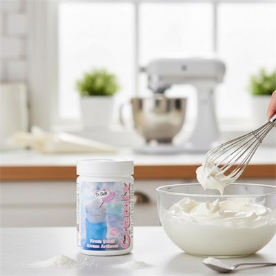 Dr. Gusto Cremix 75 gr - Krema, Mousse, Cheesecake ve Pastalar için Kıvam Artırıcı Toz Karışım