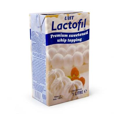 CSM Lactofil Şekerli Sıvı Krem Şanti 1 lt - %100 Bitkisel, İtalya Menşeli