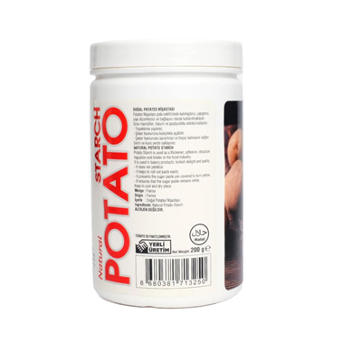 Doğal Patates Nişastası 200 Gr