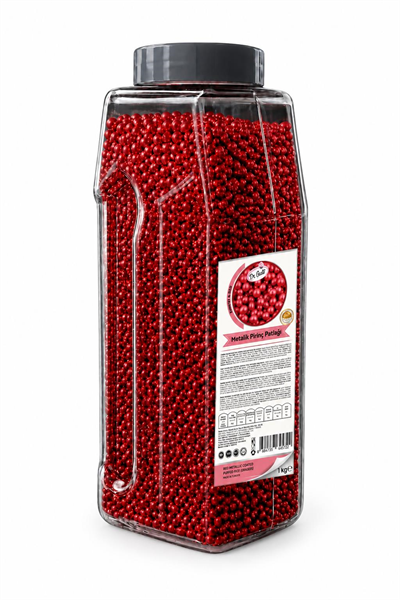 Dr. Gusto Metalik Kırmızı Pirinç Patlağı 1 Kg