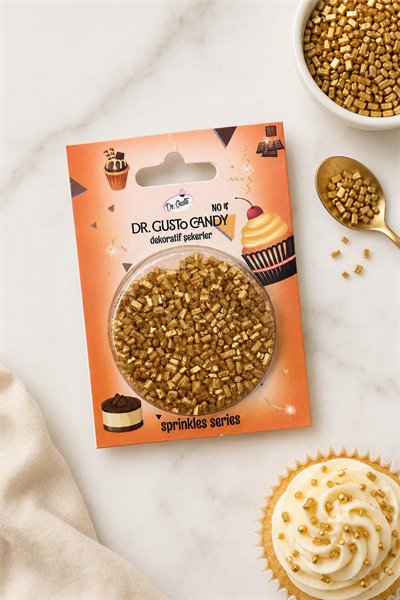 Dr. Gusto Bakır Sanding Candy Pasta Süsleme Şekeri