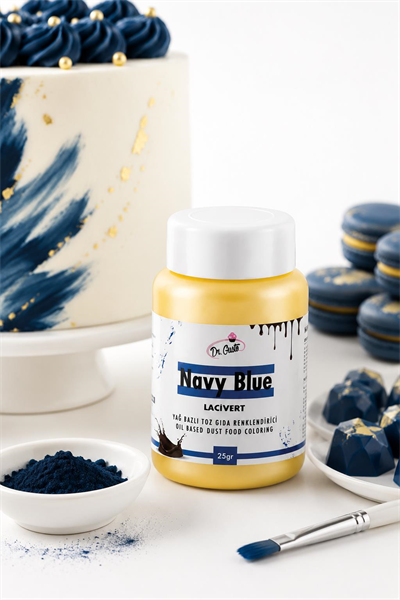Dr. Gusto Lacivert Yağ Bazlı Gıda Boyası 25 gr