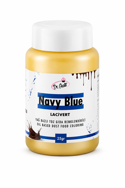 Dr. Gusto Lacivert Yağ Bazlı Gıda Boyası 25 gr
