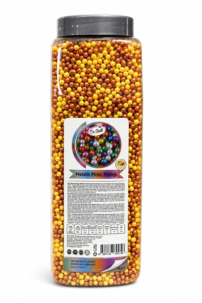 Dr. Gusto Karışık Renkli Pirinç Patlağı 1 Kg