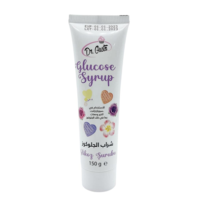 Dr. Gusto Mini Tüp Glikoz 150 gr - Pastacılık ve Şekerleme için Glikoz Şurubu