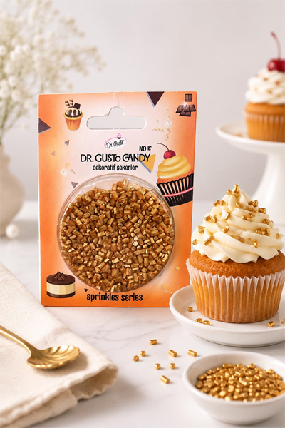 Dr. Gusto Bakır Sanding Candy Pasta Süsleme Şekeri