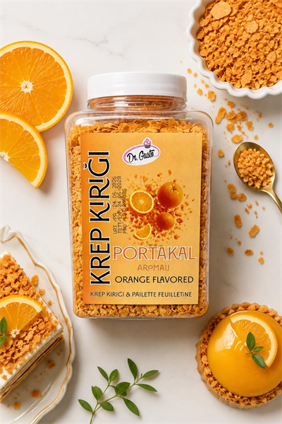 Dr. Gusto Portakallı Krep Kırığı 150 Gr