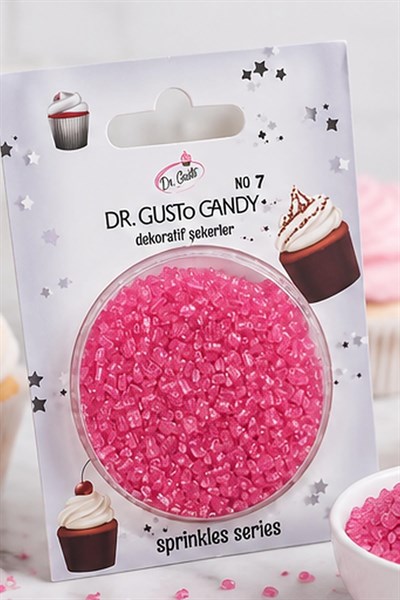 Dr. Gusto Pembe Candy Sanding Pasta Süsleme Şekeri