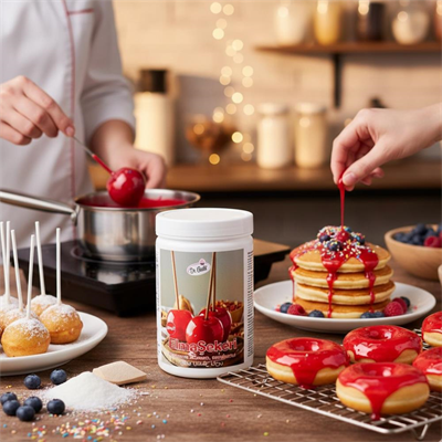 Elma Şekeri 200 GR – Şekerleme ve Pastacılık İçin Parlak Kaplama