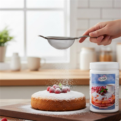 Erimeyen Pudra Şekeri 200 g – Nem ve Isıya Dayanıklı Süsleme Şekeri