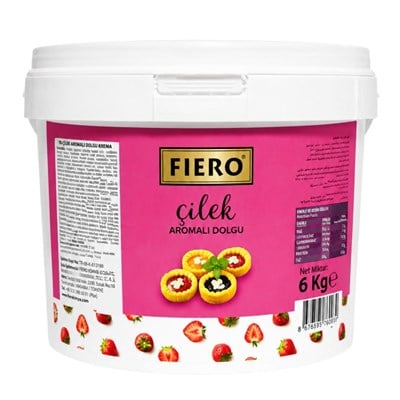 Fiero Çilek Aromalı Dolgu 6 kg