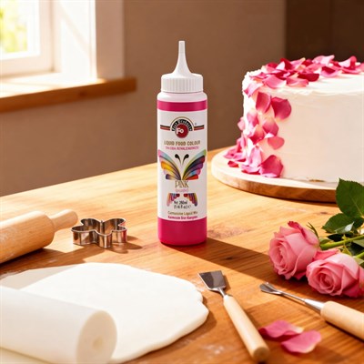 Fo Pembe Sıvı Gıda Boyası 280 ml