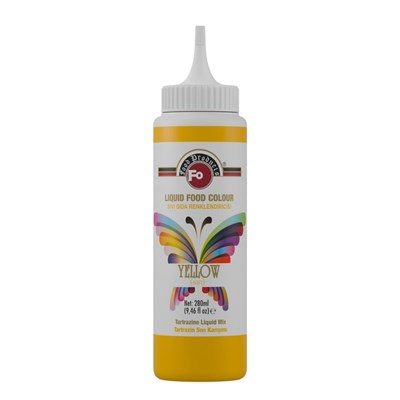 Fo Sarı Sıvı Gıda Boyası 280 ml