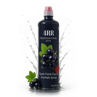 4RR Frenk Üzümü Aromalı Tropikal İçecek & Kokteyl Şurubu 750 ml