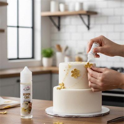 Gıda Yapıştırıcı 60 GR – Yenilebilir Pasta ve Şeker Hamuru Yapıştırıcısı