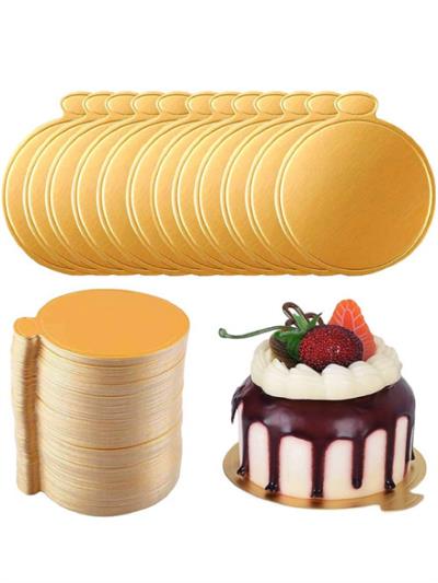 Gold Mendil 11 Cm Mini Pasta Altlığı (Kalın) 50 Adet