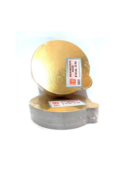 Gold Mendil Pasta Altlığı (kalın) 18cm 25 Adet