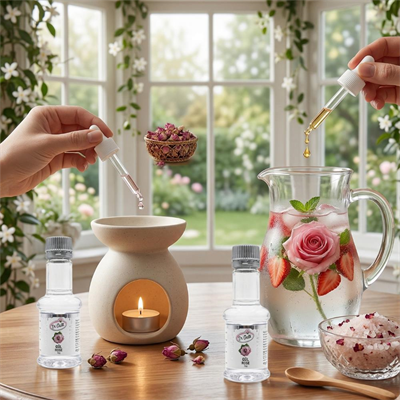 Gül Aroması 40 GR – Gıda Aroması (Tatlı, İçecek ve Pastacılık İçin)