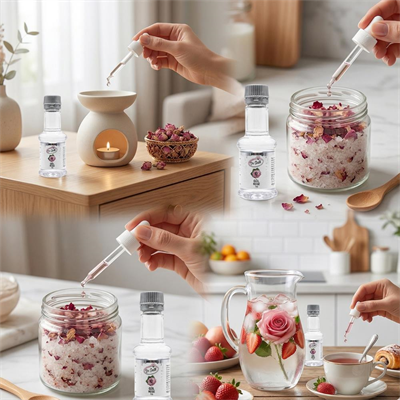Gül Aroması 40 GR – Gıda Aroması (Tatlı, İçecek ve Pastacılık İçin)