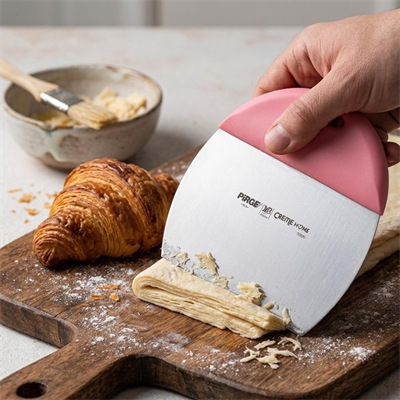 Hamur Kazıyıcı 10 CM Pembe – Pasta, Hamur ve Krema Sıyırıcı Aparat