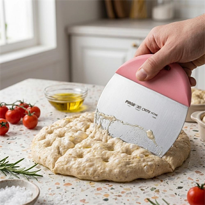 Hamur Kazıyıcı 10 CM Pembe – Pasta, Hamur ve Krema Sıyırıcı Aparat