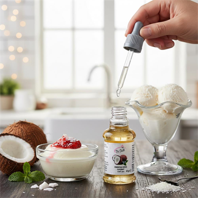 Hindistan Cevizi Aroması 40 g – Pasta, Kek, Kurabiye ve Tatlılar İçin Yoğun Aroma