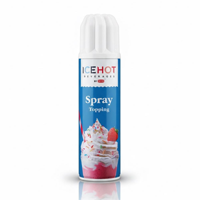 Richs Icehot Sprey Şanti 250 gr - Soğuk & Sıcak Uyumlu Hazır Sprey Krema