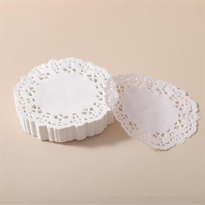 Kağıt Dantel Çay Servis Altlığı – 9 cm, 500 Adet