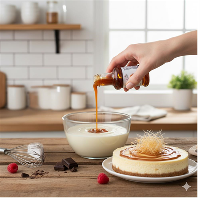 Karamel Aroması 40 g – Pasta, Kek, Tatlı ve Dondurmalar İçin Yoğun Karamel Lezzeti
